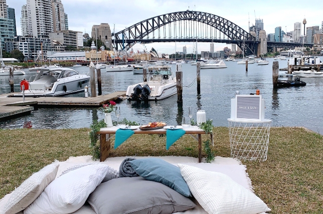 Lavender Bay Picnic Location