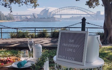 Mrs Macquarie's Chair Picnic View