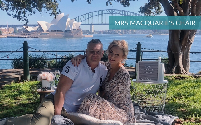 Mrs Macquaries Chair Sydney Couple