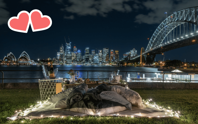 Kirribilli Picnic Location - Valentines
