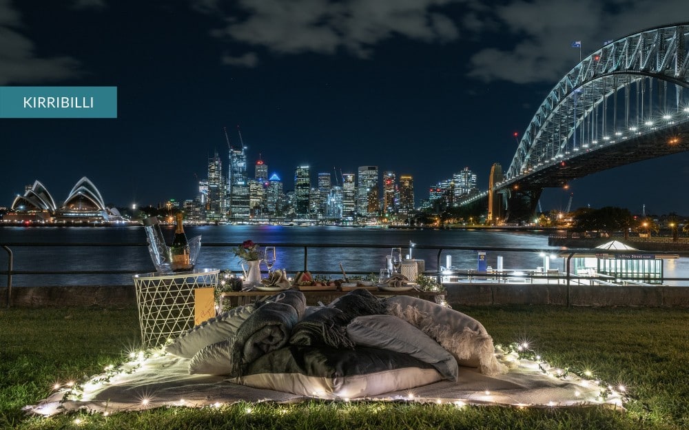 Kirribilli Picnic Location Night