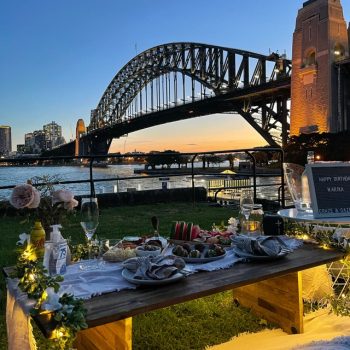 Picnic Set Up Kirribilli Sydney